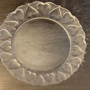 Tiffany & Co Large Crystal Plate